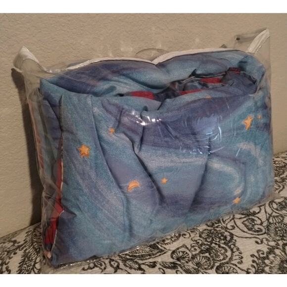 Harry Potter NEW Cloak Of Dreams Quidditch Comforter Reversible Pillowcase 2001 - Picture 9 of 13